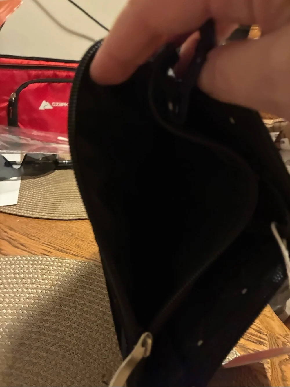 Periea Black Quilted Purse Organizer Insert - Picture 4 of 8